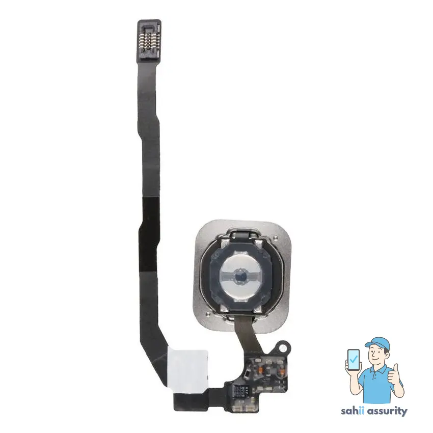 Home Button Complete for Apple iPhone SE Silver thumbnail